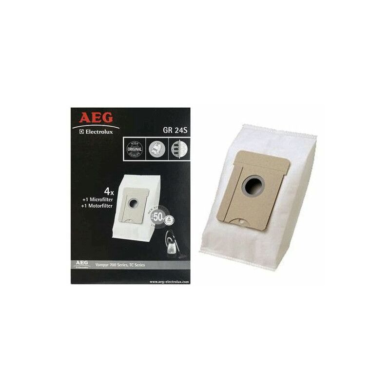 Confezione di 4 sacchetti + 2 filtri