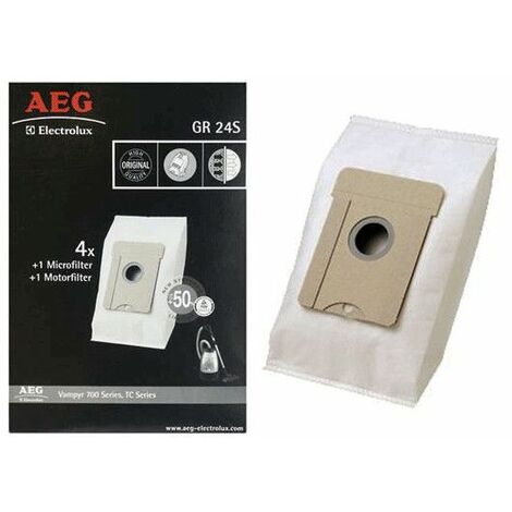Confezione di 4 sacchetti + 2 filtri - Aspirapolvere - AEG - 43501973023372013277