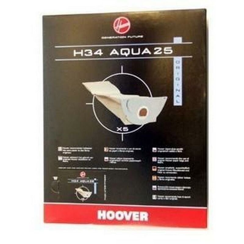 Hoover - Confezione di 5 sacchetti - Aspirapolvere...
