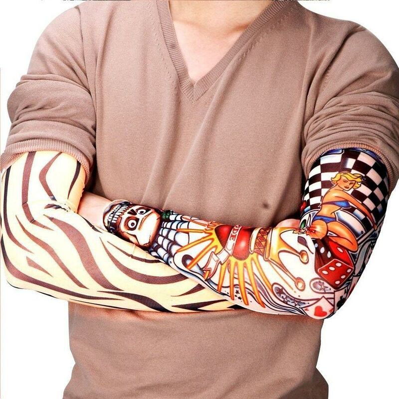 Image of Confezione di 6 diversi polsini per tatuaggi finti