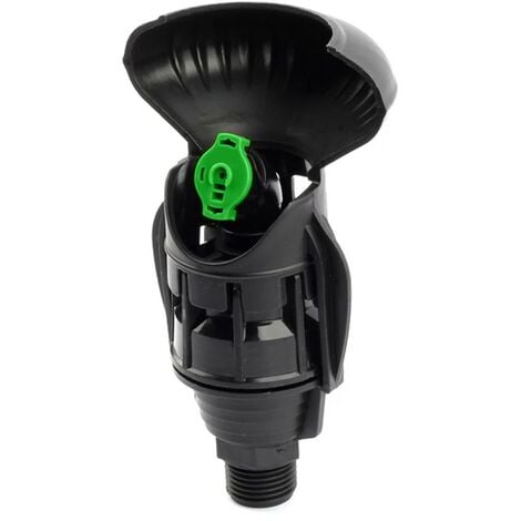 GNCGARDEN Confezione di irrigatori rotanti per irrigazione Super 10 più deflettore 180º, irrigatore con ugello verde circolare maschio da Offerta esclusiva