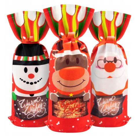 CONFEZIONE PER BOTTIGLIE REGALO DI NATALE