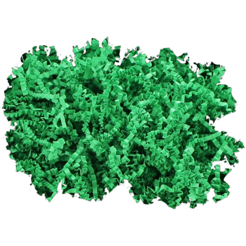 Confezione regalo di carta decorativa verde scuro con ripieno di 100 g di patatine ecologiche