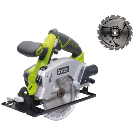 Confezione RYOBI - Sega circolare RWSL1801M - 18V OnePlus - diametro 150 mm senza batteria e caricabatterie - Lama ultra