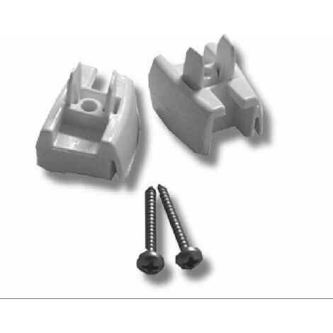 Confezione tappi maniglia per box Lunes New Holiday Novellini R04LUGI1  Bianco