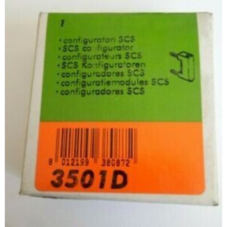 Configuratore Funzione Comandi -Scs  ( BTICINO cod. 3501D )