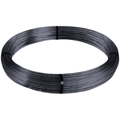 Confine FILO DI FERRO COTTO NERO ÃE filo mm. 3,50 NÂ°18 25.00 kg