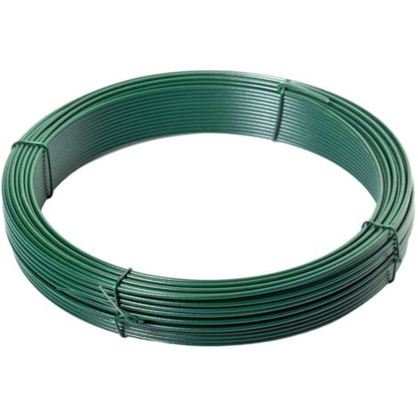 Confine FILO DI TENSIONE ZINCATO E PLASTIFICATO  Ø mm. 3 25 KG