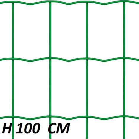 Confine RETE PER RECINZIONI ELET/PLAST maglia mm.50x75 H cm. 100