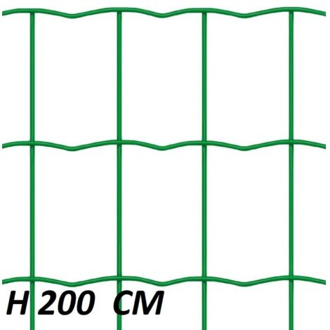Confine RETE PER RECINZIONI ELET/PLAST maglia mm.50x75 H cm. 200