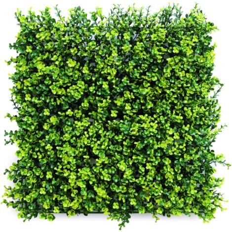 Confine SIEPE ARTIFICIALE DA PARETE MOD. BOSSO cm. 50x50