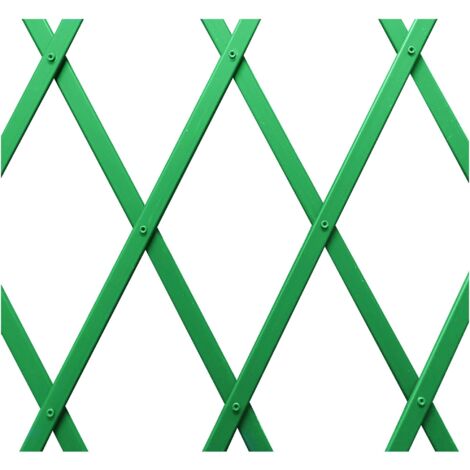 Confine TRALICCIO ESTENSIBILE IN PVC col. Verde cm. 300x100