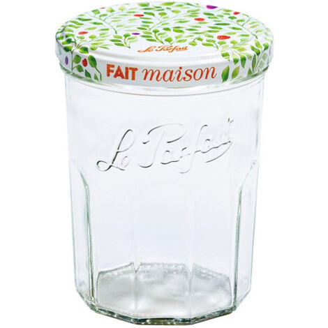 Confiturier à capsule - LE PARFAIT - 385 ml - Lot de 12 - Bocal