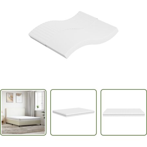 Confort de sommeil -  Matelas en mousse moyennement doux 160x200 cm
