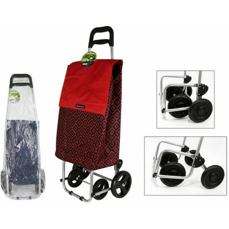 

Carro de Compra Con ruedas (60 x 38 x 20 cm) - Confortime