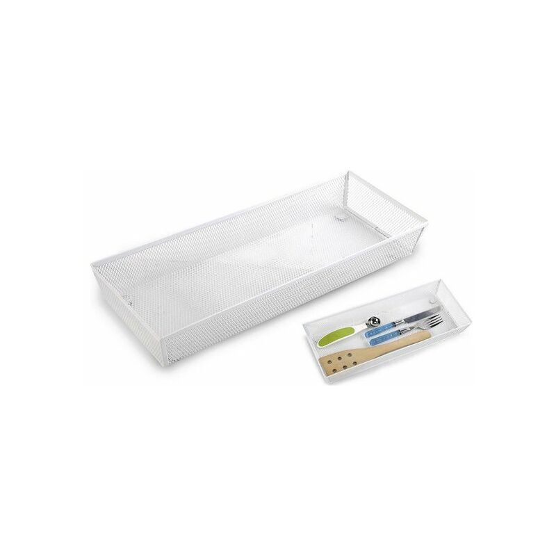 

Confortime Organizador para Cajones Confortime Metal Blanco 22,8 x 15,24 x 5,2 cm