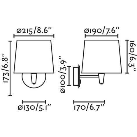 CONGA Aplique de pared beige 64306-02