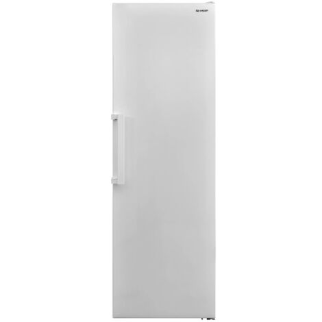 congelador vertical 65cm 280l nofrost - SJSC11CMXWE - sharp -