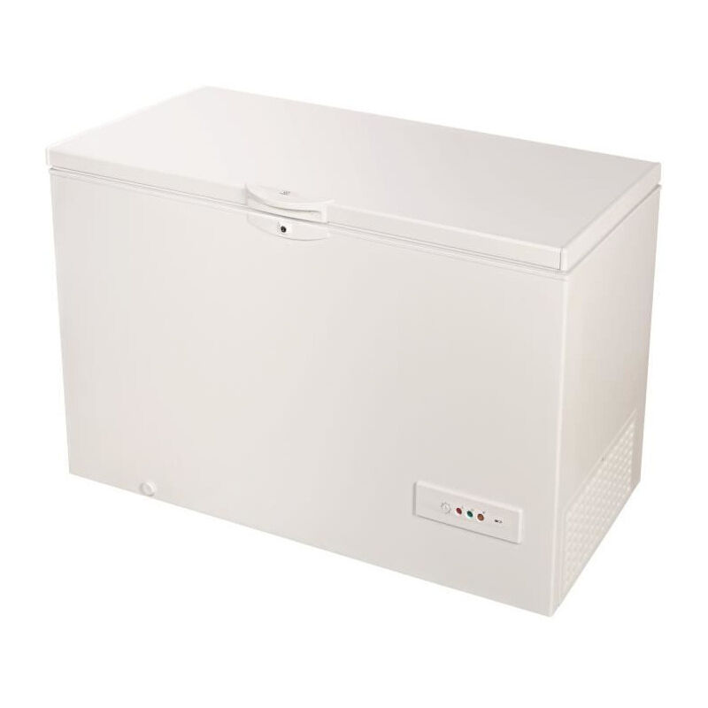 Congélateur coffre Indesit OS2A450HFR - 437L - Classe e - l 140,5 cm x h 91,6 cm - blanc