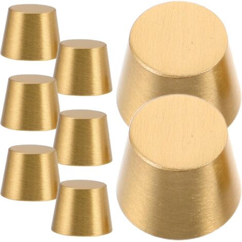 coniques en laiton massif de 10 mm lot de 8 pour plateaux et