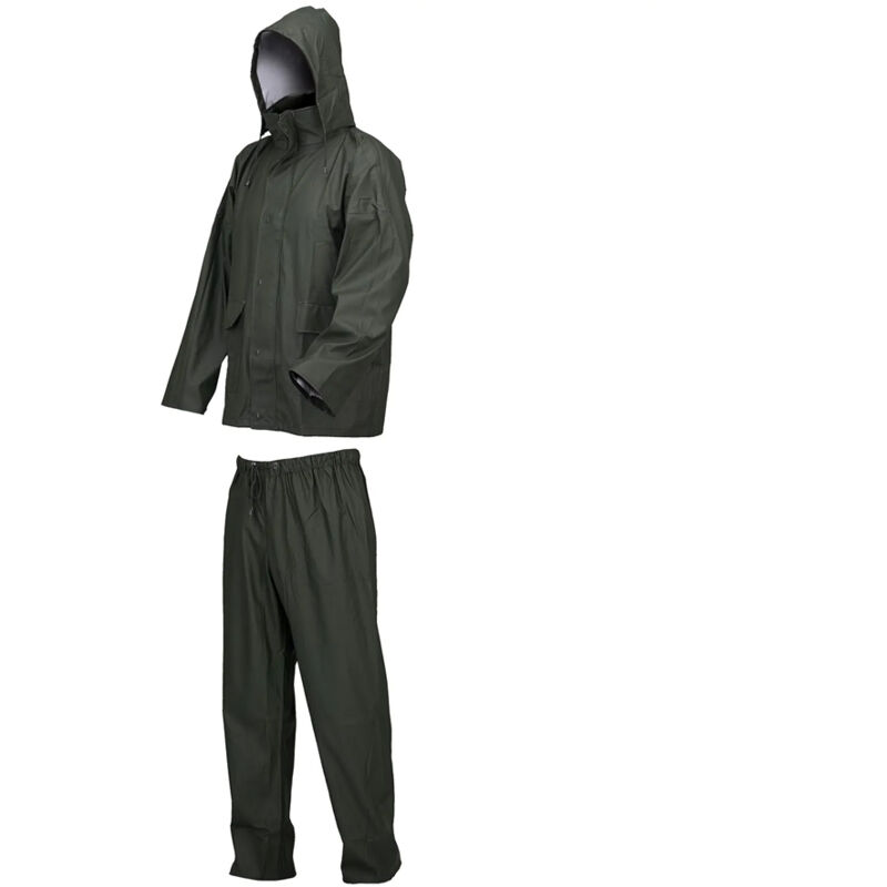 Industrial Starter - Ensemble de pluie pu/pvc vert l