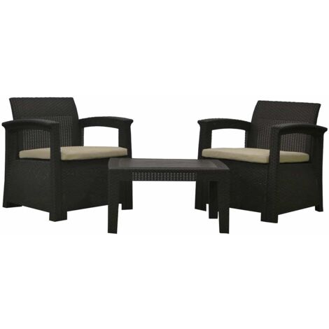 Conjunto 2 sofas + Mesa Perugia Chillvert