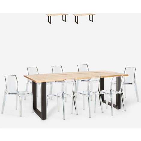 Conjunto de Oferta mesa comedor+6 sillas modelo Axiss