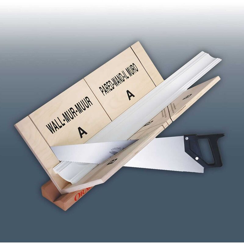 Conjunto Accesorios Orac Decor FB300 Caja de ingletes y Sierra para tamano max. de procesamiento: 29,7 x 29,1 cm