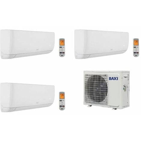 Conjunto aire acondicionado 3x1 Baxi Anori-2 Multi LSGT70-3M + JSGNW25 + JSGNW35 + JSGNW35