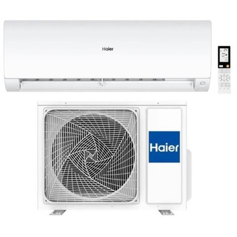 Conjunto aire acondicionado Haier Monosplit FLEXIS Plus 25 blanco