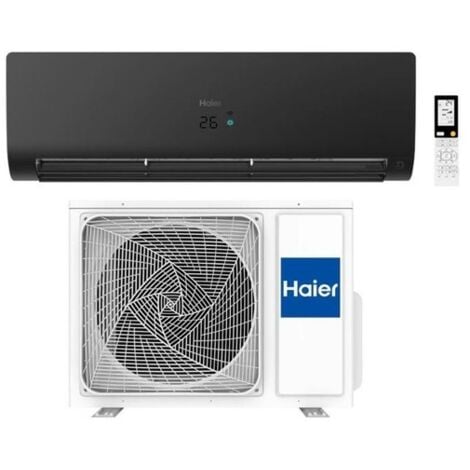Conjunto aire acondicionado Haier Monosplit FLEXIS Plus 25 negro