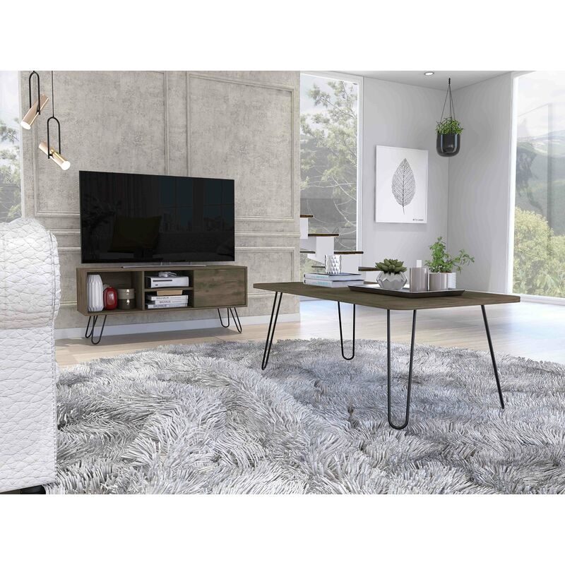 

Conjunto Andorra, Mueble Para Tv Z 115 + Mesa De Centro