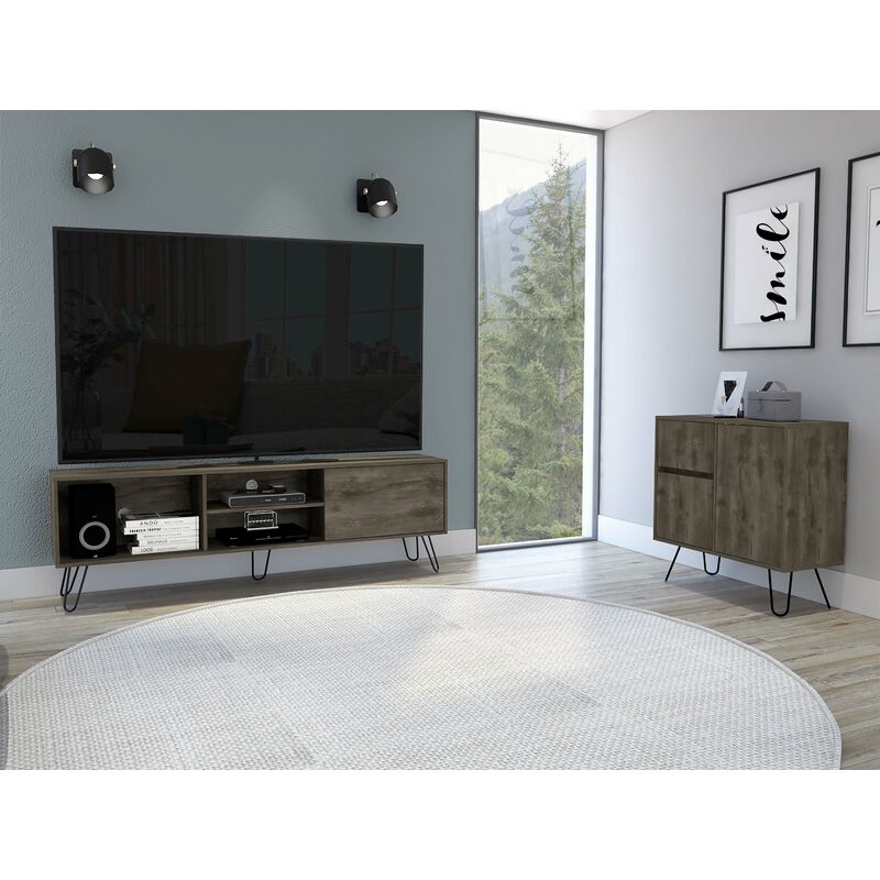 

Conjunto Andorra, Mueble Para Tv Z 180 + Aparador Salon Z 80 Androrra