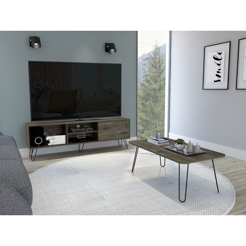 

Conjunto Andorra, Mueble Para Tv Z 180 + Mesa De Centro