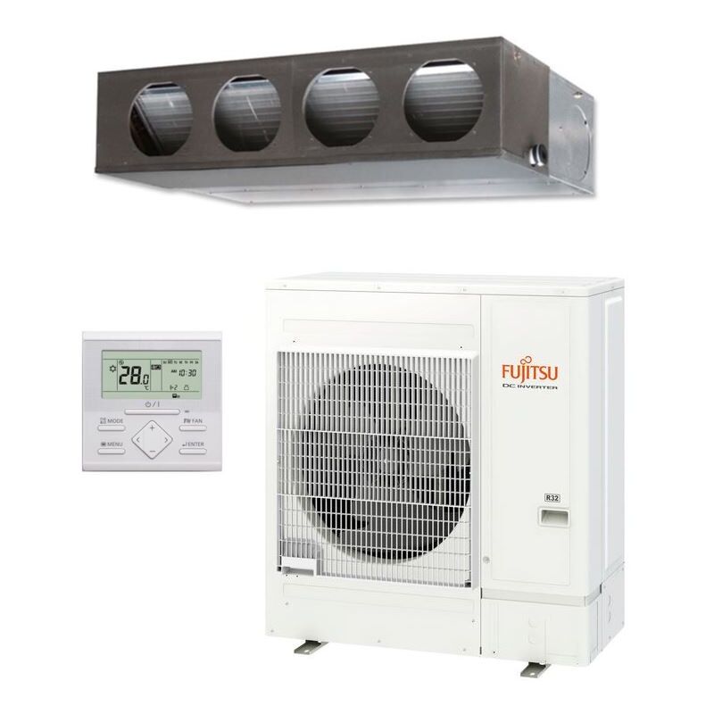 

Conjunto conducto aire acondicionado 1x1 Fujitsu ACY125K-KA
