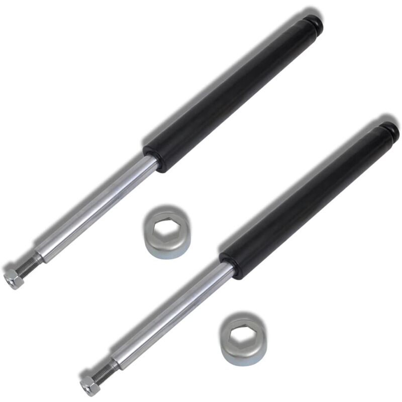 

Set de 2 amortiguadores de gas delanteros para Audi/Renault/VW - Negro - Vidaxl