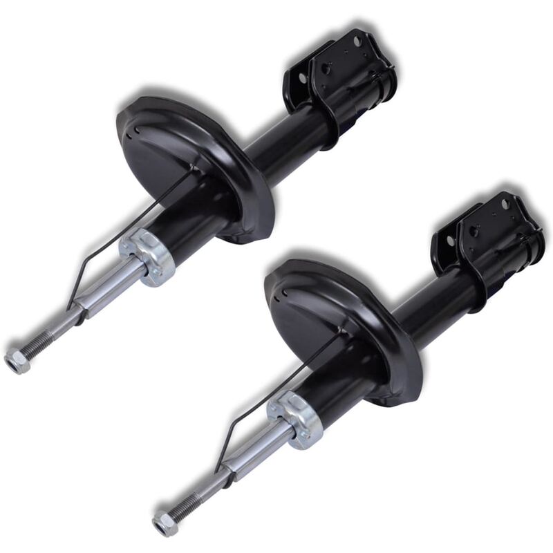 

Juego de 2 amortiguadores de gas delanteros para Fiat/Lancia - Negro - Vidaxl