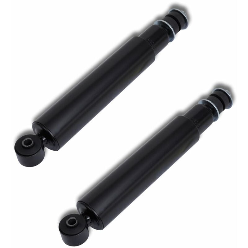

Conjunto de 2 amortiguadores traseros de aceite para Opel - Negro - Vidaxl