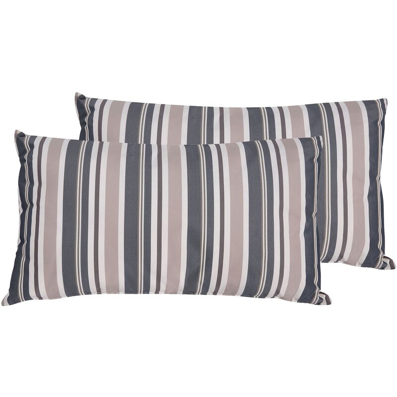 

Conjunto de 2 cojines de poliéster multicolor 40 x 70 cm KASTOS