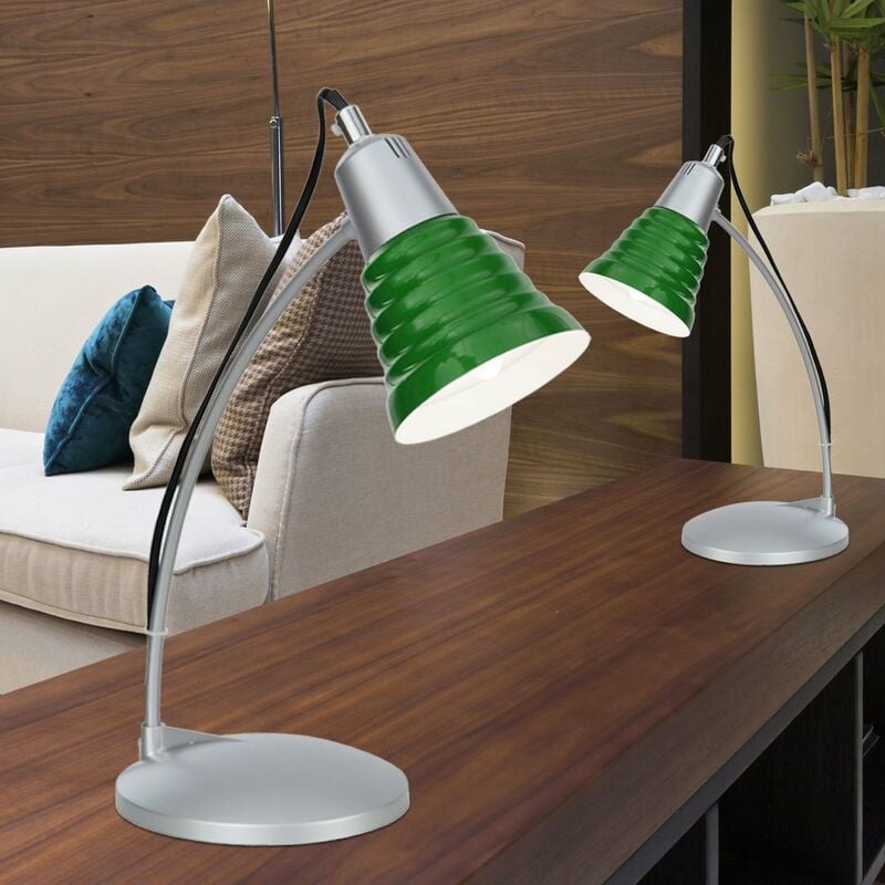 

Conjunto de 2 mesa de iluminación de la lámpara de escritorio lámpara de mesa lámpara verde Esto! Giga 992248