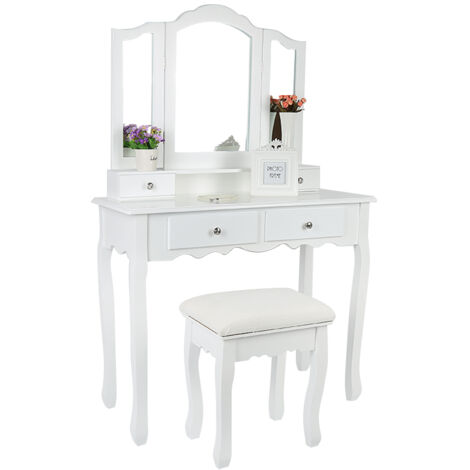Conjunto de 2 taburetes de bar blancos - Silla de bar de estilo moderno en casa, cocina
