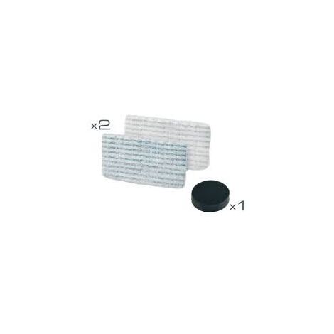 Conjunto de 2 toallitas + filtro de espuma ZR005804 ROWENTA