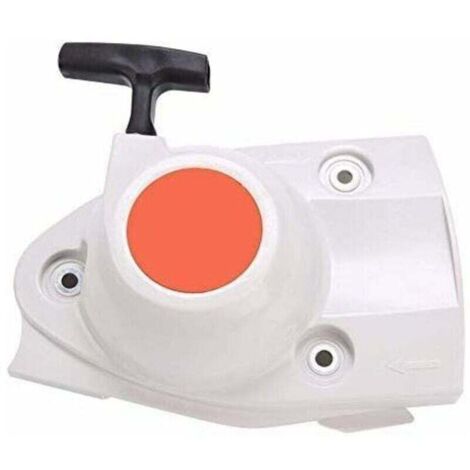 Conjunto de arranque para sierras Stihl TS410, TS420, TS480i y Cutquik TS500i. Conjunto de arranque de repuesto. Arrancador de césped con arranque manual. Compatible con Tecumseh. Arrancador nuevo.