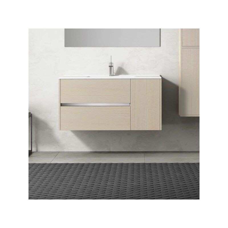 Conjunto de Baño GEA Mueble + Encimera 60CM Crema