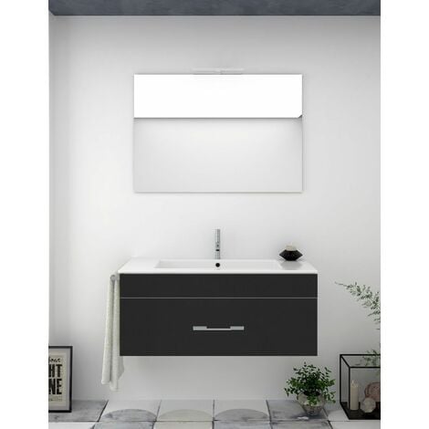 Mueble de baño suspendido de fondo reducido Versa 45, 230,00 €