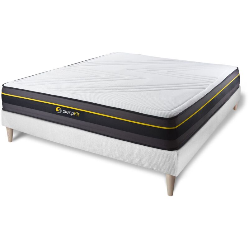 

Pack colchón ACTIVE 180x220cm + Somier multiláminas, espuma viscoelástica , 5 zonas de confort