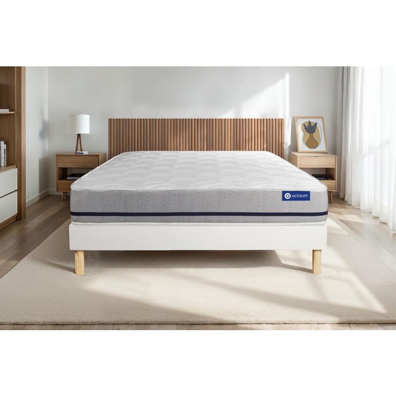 

Pack colchón Actilatex soft 120x210cm + Somier multiláminas, Látex y espuma viscoelástica, 3 zonas de confort