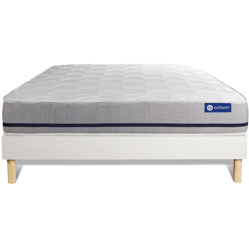 

Pack colchón Actilatex soft 150x190cm + Somier multiláminas, Látex y espuma viscoelástica, 3 zonas de confort