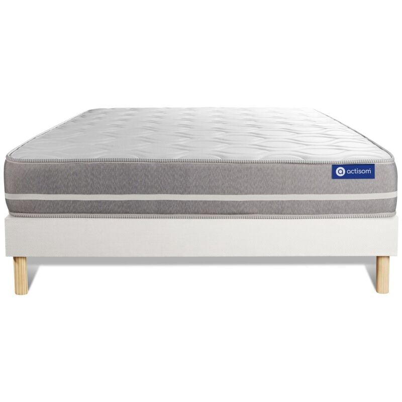

Pack colchón Actilatex touch 180x220cm + Somier multiláminas, Látex y espuma viscoelástica, 3 zonas de confort