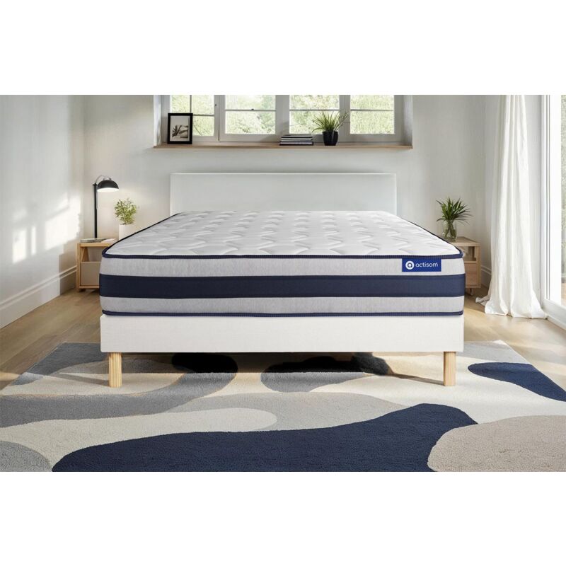 

Pack colchón Actimemo ergo 120x220cm + Somier multiláminas, espuma viscoelástica, 5 zonas de confort
